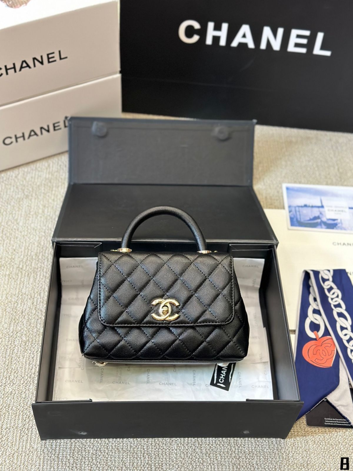 【今日特価！】Chanel Coco Handle ハンドバッグ 送料無料！在庫限定のお得な価格です！