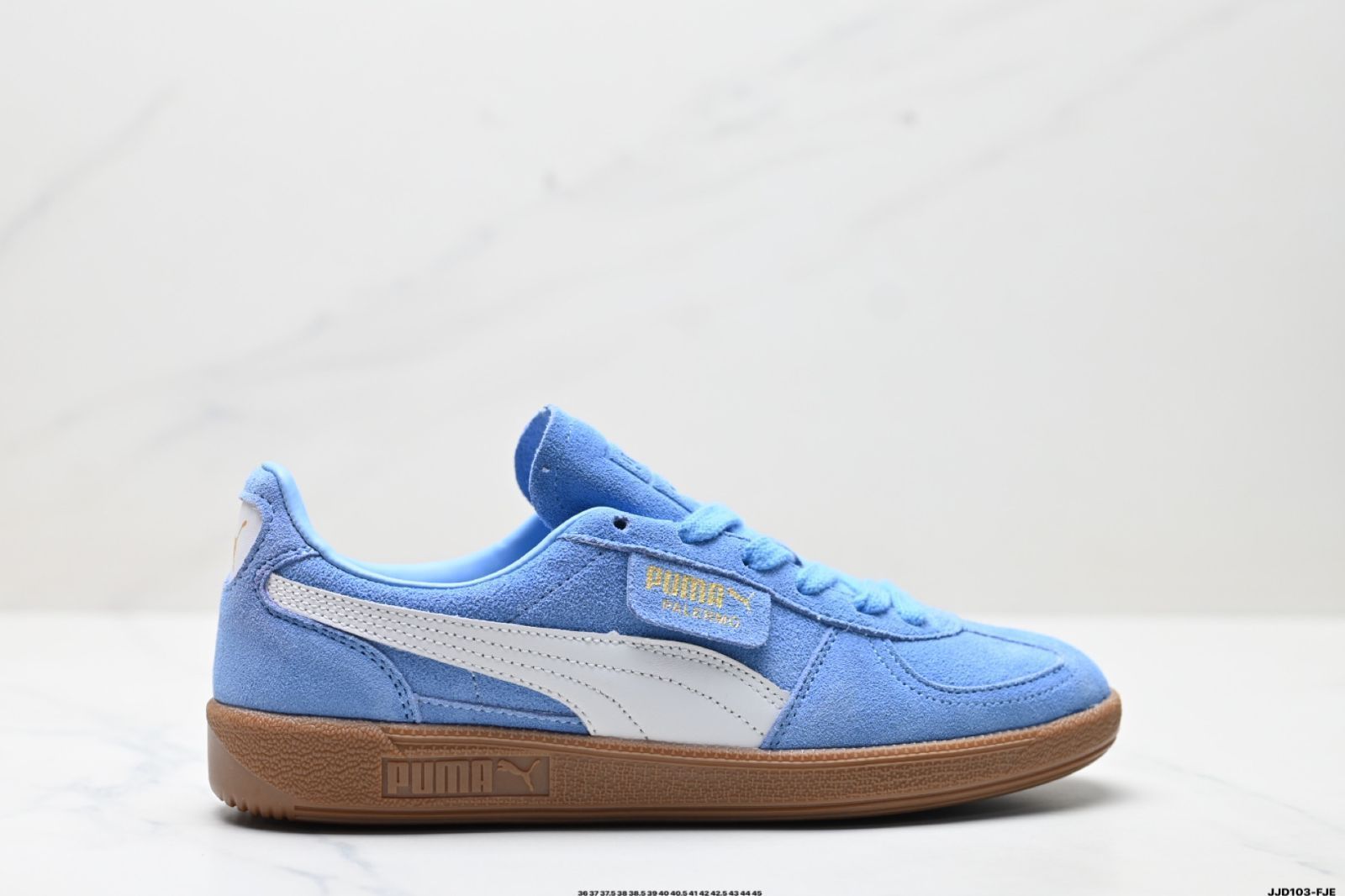 Puma Palermo Jr（プーマ パレルモ Jr）　ヴィンテージアイテム 彪馬（プーマ）　滑り止め性能と耐磨耗性のあるローカットドイツトレーニングスニーカー