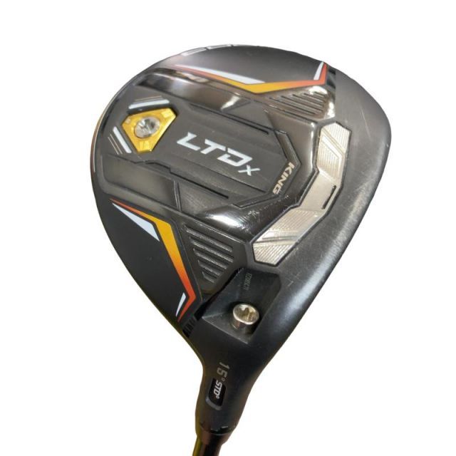 【中古】 コブラ KING LTDx 3W(ブラック) フェアウェイウッド FW Tour AD for Cobra(FW) (フレックスSR) メンズ 男性用 右利き 右用 Cランク ゴルフクラブ