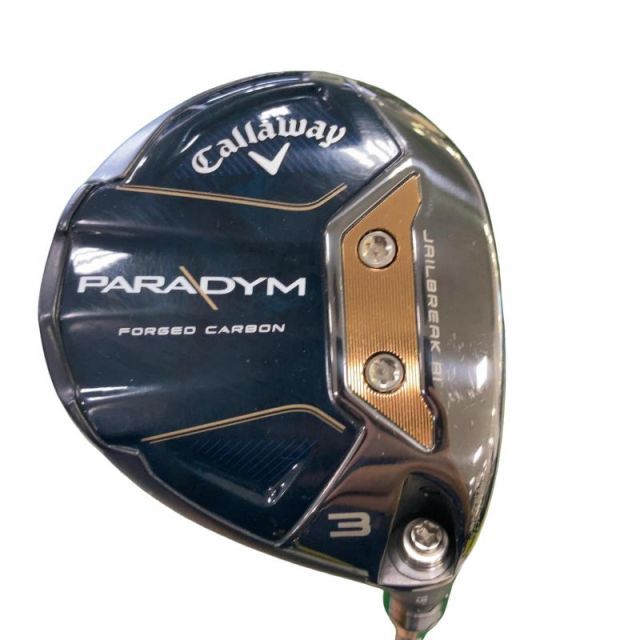 【中古】 キャロウェイ PARADYM 3W フェアウェイウッド FW SPEEDER NX GREEN 50 (フレックスS) メンズ 男性用 右利き 右用 Cランク ゴルフクラブ