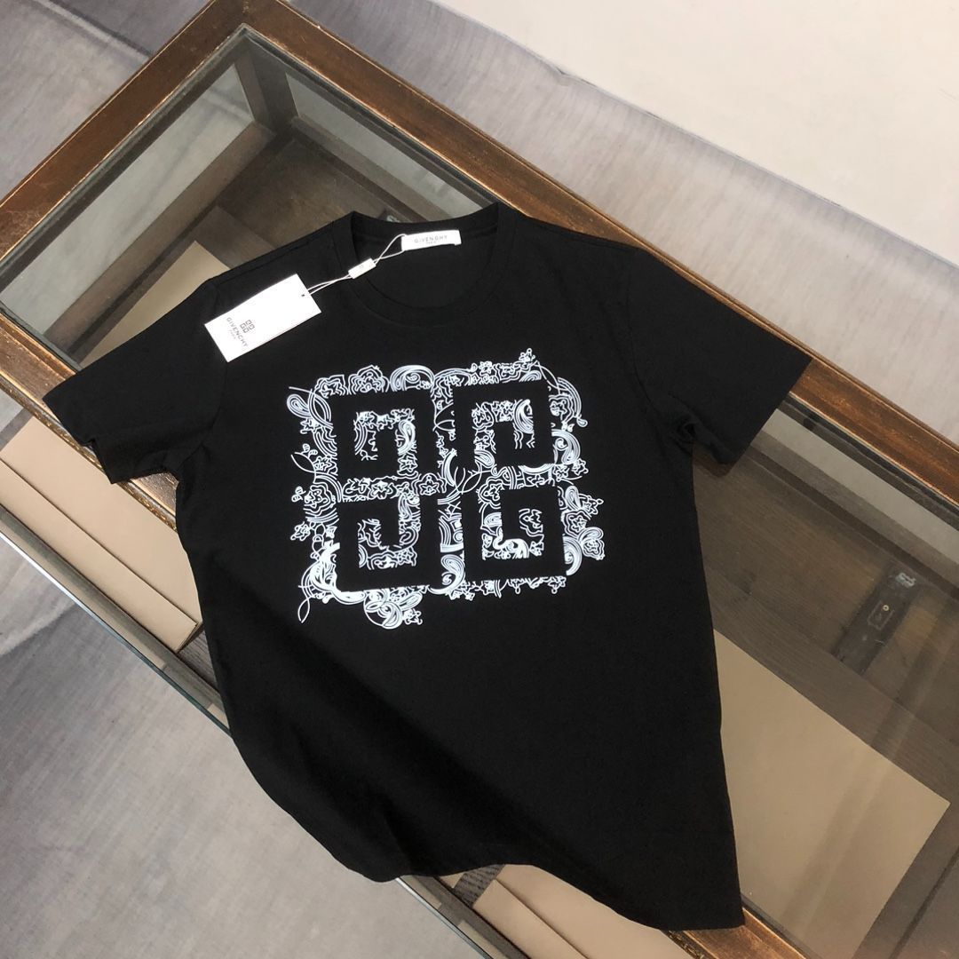 【本日限定特価】GIVENCHY 春夏 ロゴプリントTシャツ [本日特価|新品未使用品]