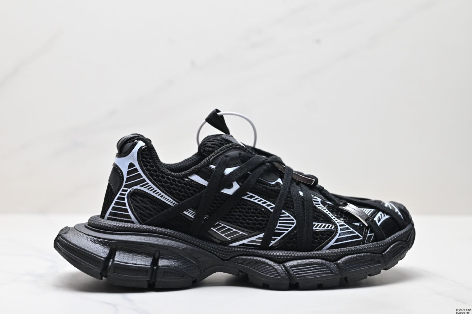 BALENCIAGA 3XL Sneakers 3+ バレンシアガ 3XL スニーカー 3+ ロートップ レトロ クランキー スニーカー シリーズ