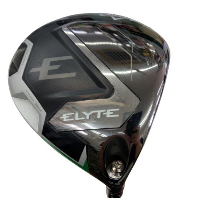 【中古】 キャロウェイ ELYTE X 9° ドライバー DR 純正特注シャフト (フレックスS) メンズ 男性用 右利き 右用 Cランク ゴルフクラブ