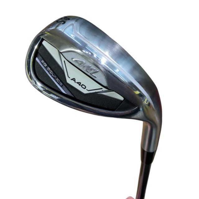 【中古】 つるや AXEL A40 AS ウェッジ WG AXEL A40(アイアン) (フレックスR) メンズ 男性用 右利き 右用 Cランク ゴルフクラブ