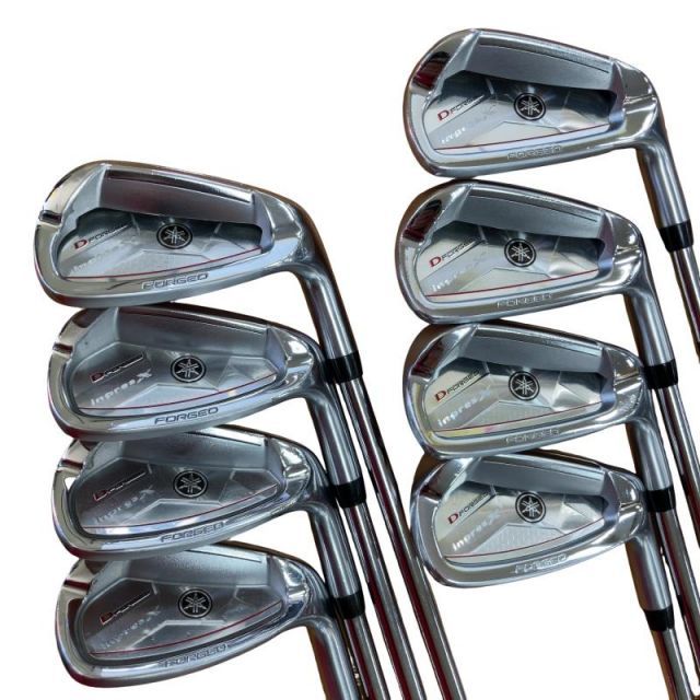 【中古】 ヤマハ inpres X D FORGED 8S アイアンセット IR NS PRO 850GH (フレックスR) メンズ 男性用 右利き 右用 Cランク ゴルフクラブ