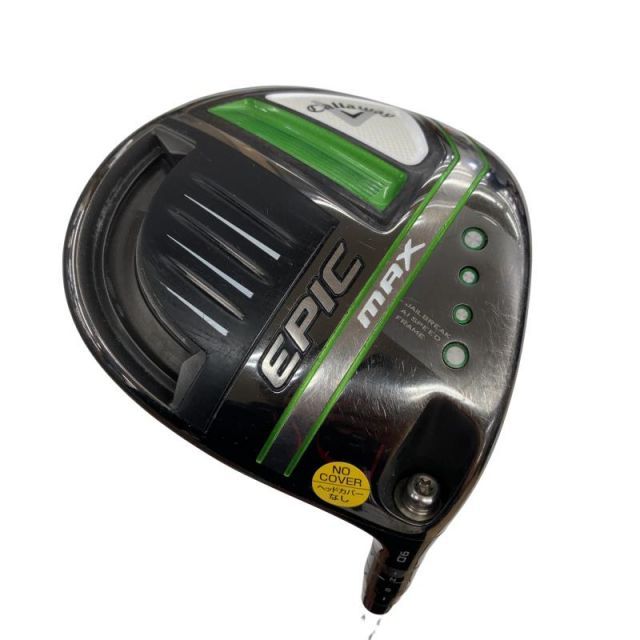 【中古】 キャロウェイ EPIC MAX 9° ドライバー DR 純正特注シャフト (フレックスX) メンズ 男性用 右利き 右用 Cランク ゴルフクラブ