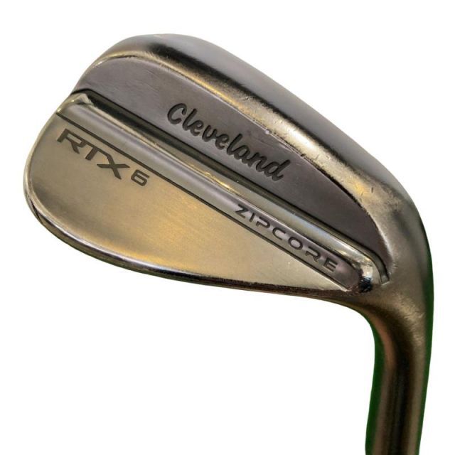 【中古】 クリーブランド Cleveland RTX-6 ZIPCORE ブラックサテン 52°/10° MID ウェッジ WG Dynamic Gold (フレックスS) メンズ 男性用 右利き 右用 Cランク ゴルフクラブ