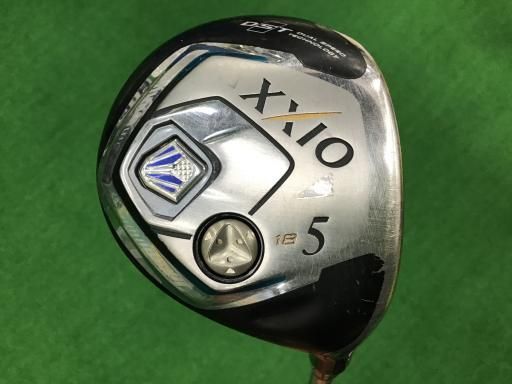 【中古】 ダンロップ XXIO(2014) 5W フェアウェイウッド FW 純正特注シャフト (フレックスS) メンズ 男性用 右利き 右用 Cランク ゴルフクラブ