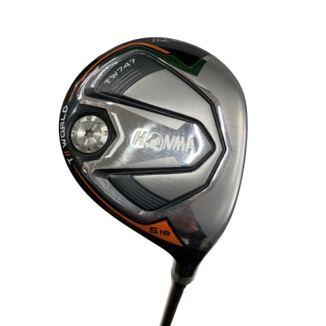 【中古】 本間ゴルフ TOUR WORLD TW747 5W フェアウェイウッド FW リシャフト (フレックスその他) メンズ 男性用 右利き 右用 Cランク ゴルフクラブ