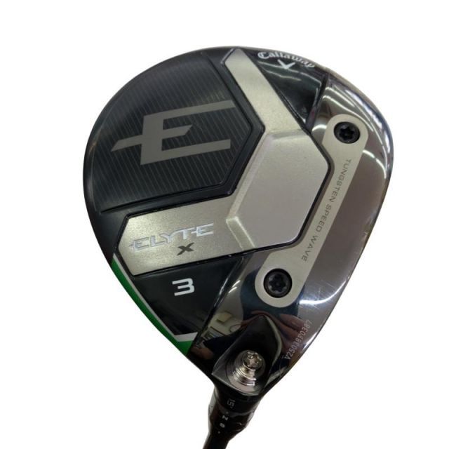 【中古】 キャロウェイ ELYTE X 3W フェアウェイウッド FW VENTUS GREEN 50 for CW(ELYTE FW) (フレックスR) メンズ 男性用 右利き 右用 Cランク ゴルフクラブ