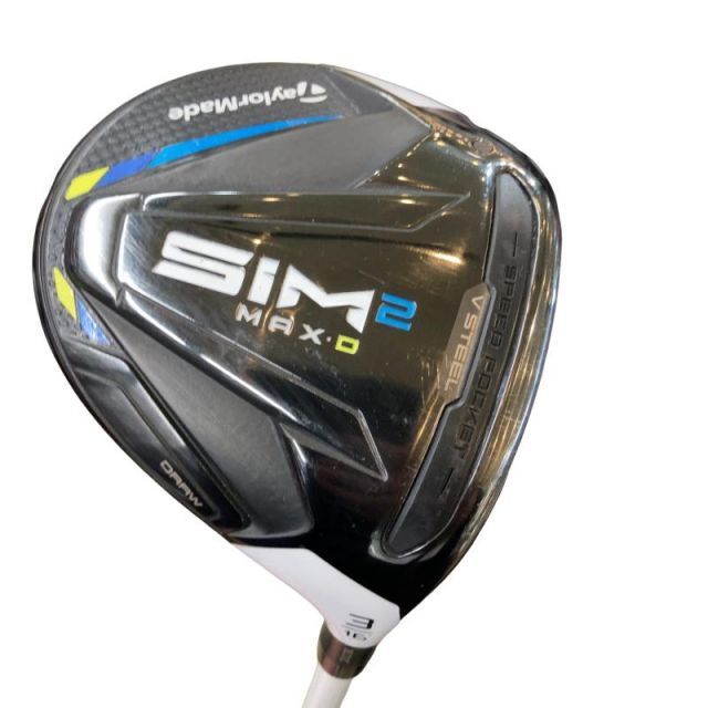 【中古】 テーラーメイド SIM2 MAX-D 3W レディース フェアウェイウッド FW TENSEI BLUE TM40(SIM2 FW) (フレックスA) レディース 女性用 右利き 右用 Cランク ゴルフクラブ