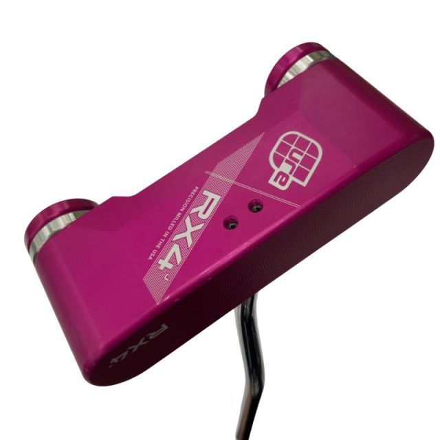 【中古】 Cure Cure RX4J(2016) オフセット(Pink) パター PT スチール (フレックスその他) メンズ 男性用 右利き 右用 Cランク ゴルフクラブ