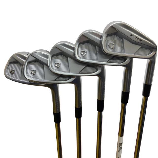 【中古】 テーラーメイド Taylor Made P・7CB(2024) 5S アイアンセット IR Dynamic Gold MID 115 (フレックスS) メンズ 男性用 右利き 右用 Cランク ゴルフクラブ