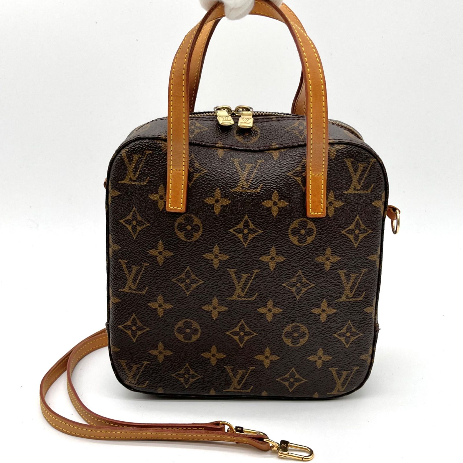 ルイヴィトン　モノグラム　スポンティーニ　ハンドバッグ　 社外ショルダー LOUIS VUITTON ルイヴィトン モノグラム スポンティーニ ハンドバッグ