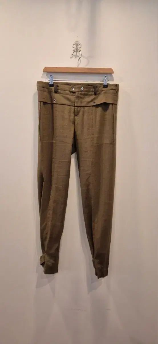 グッチ 42サイズ ブラウン リネンスラックス 18,908円