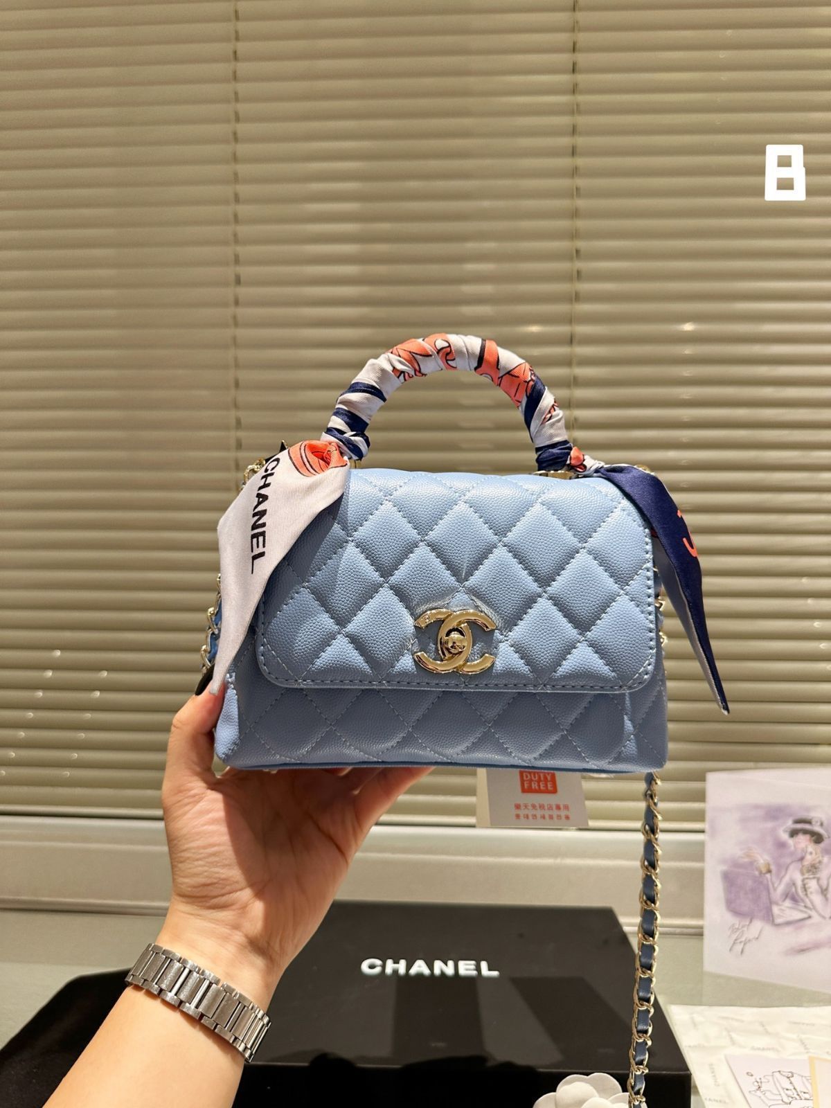 【Chanel】今日特価！シャネル Coco Handle 魅力的なハンドバッグ
