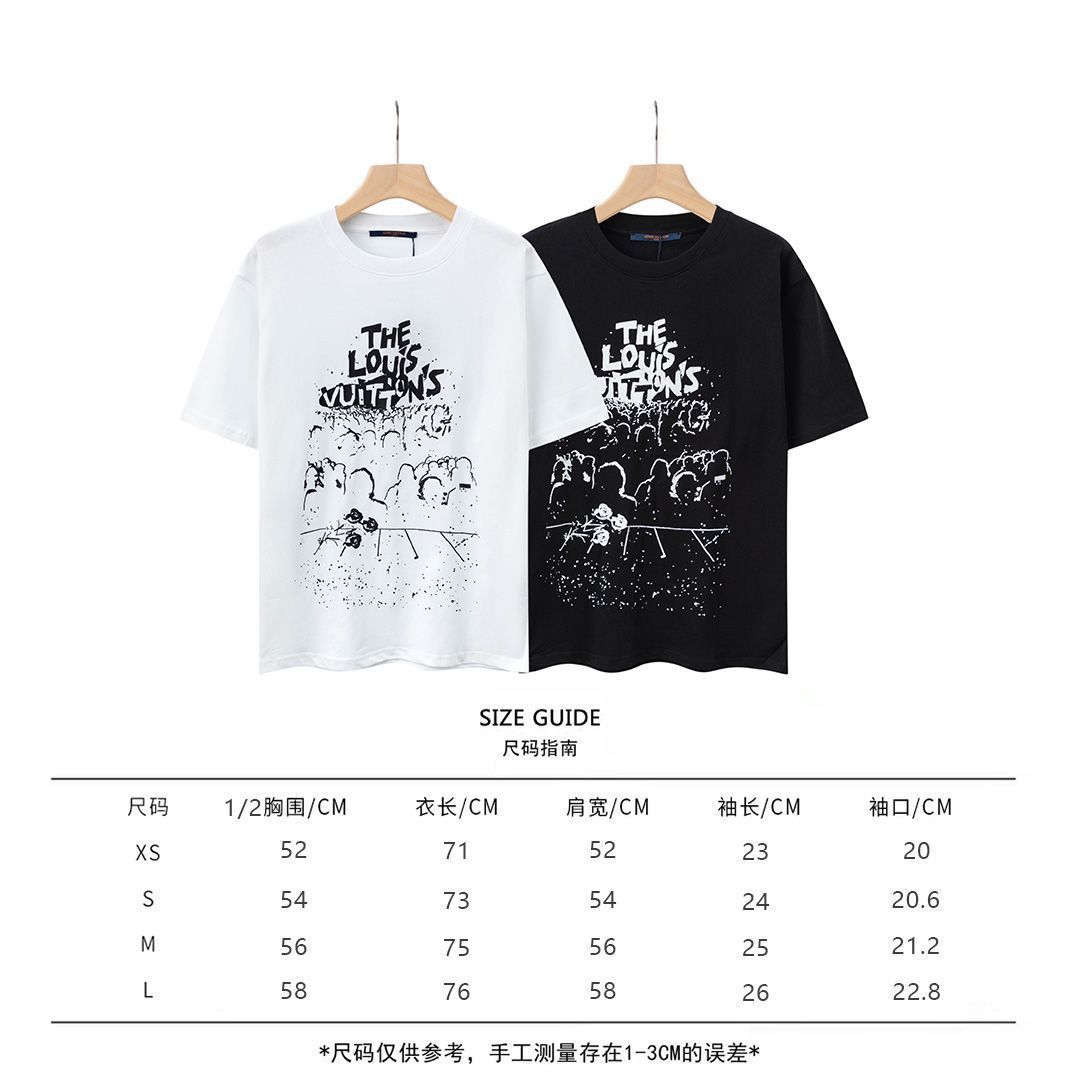 本日限定特価】コンサートプリント ユニセックス コットンTシャツ