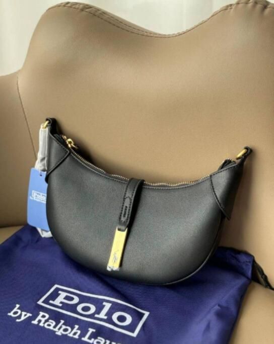 Ralph Lauren Polo ID レディース レザーショルダー バッグ