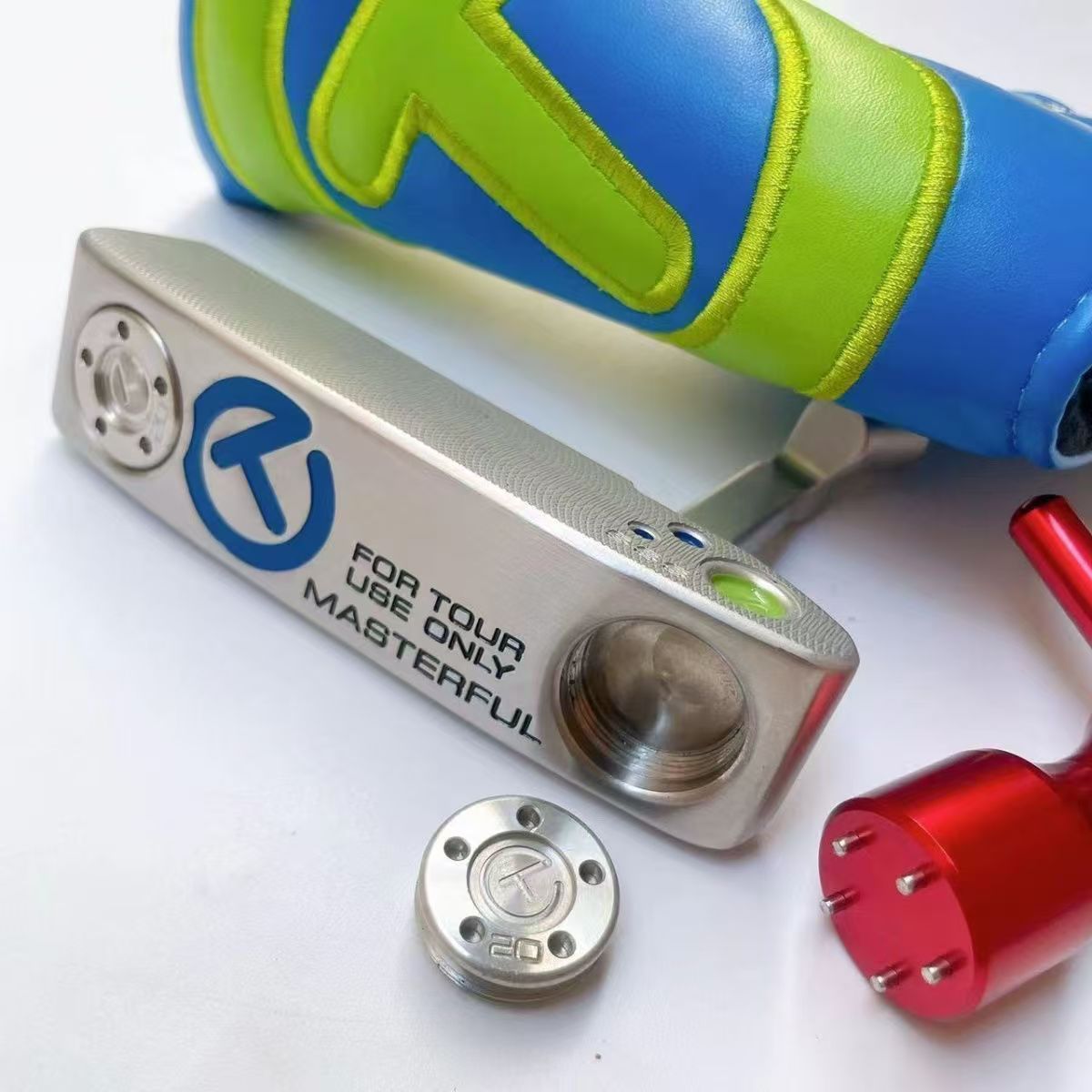 美品 スコッティ キャメロン ゴルフパター MASTERFUL FOR TOUR USE ONLY 青サークルT 32/33/34/35/36インチ