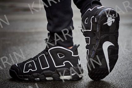 NIKE ナイキ エア モア アップテンポ ブラック/ホワイト 414962-002 10,023円