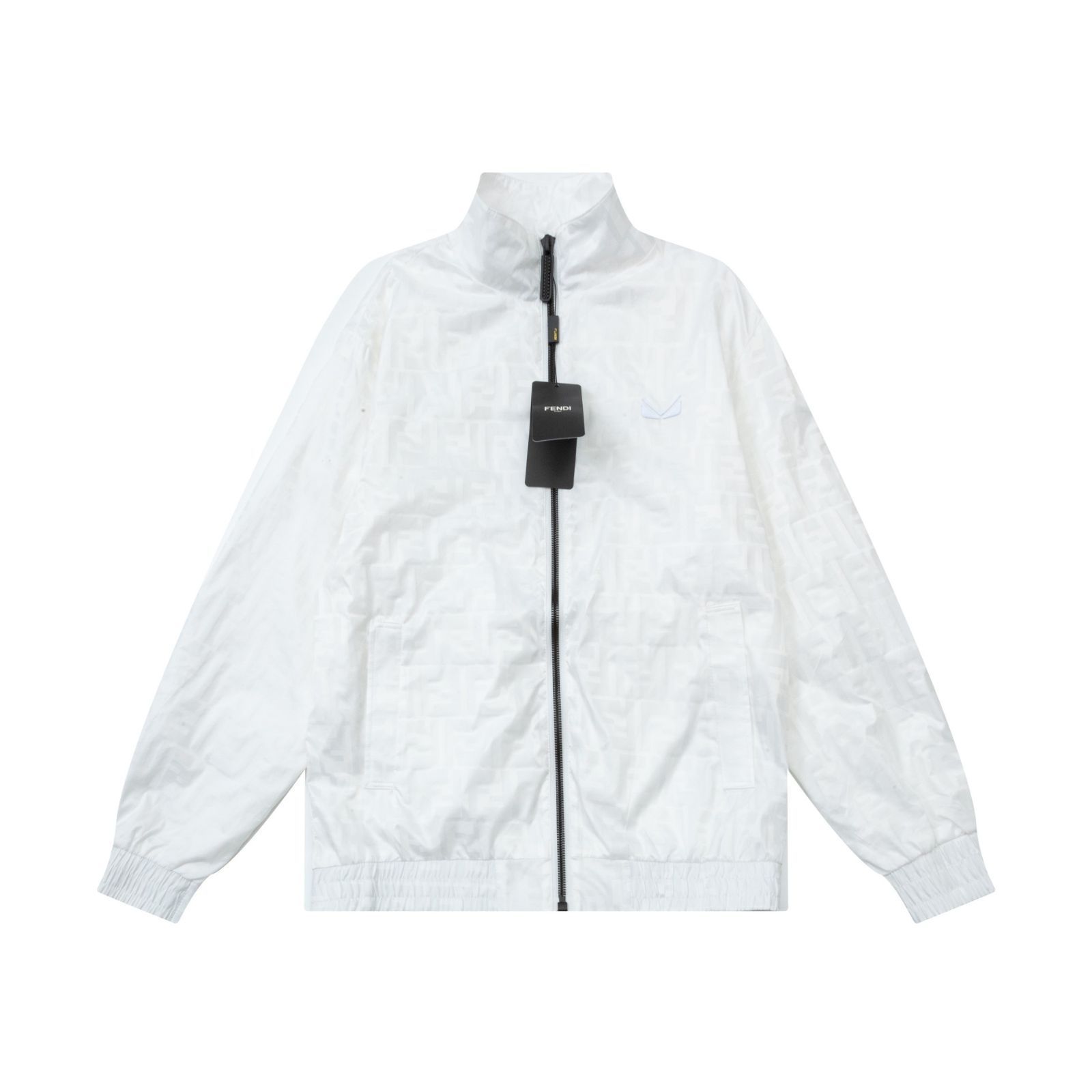 【本日限定特価】FENDI メンズ ジャケット モノグラム ブラック/ホワイト M-4XL [本日特価|新品未使用品]
