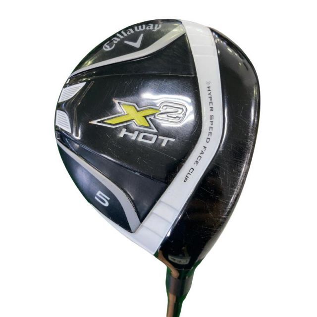 【中古】 キャロウェイ X2 HOT 5W フェアウェイウッド FW X2 HOT(フェアウェイ) (フレックスR) メンズ 男性用 右利き 右用 Cランク ゴルフクラブ