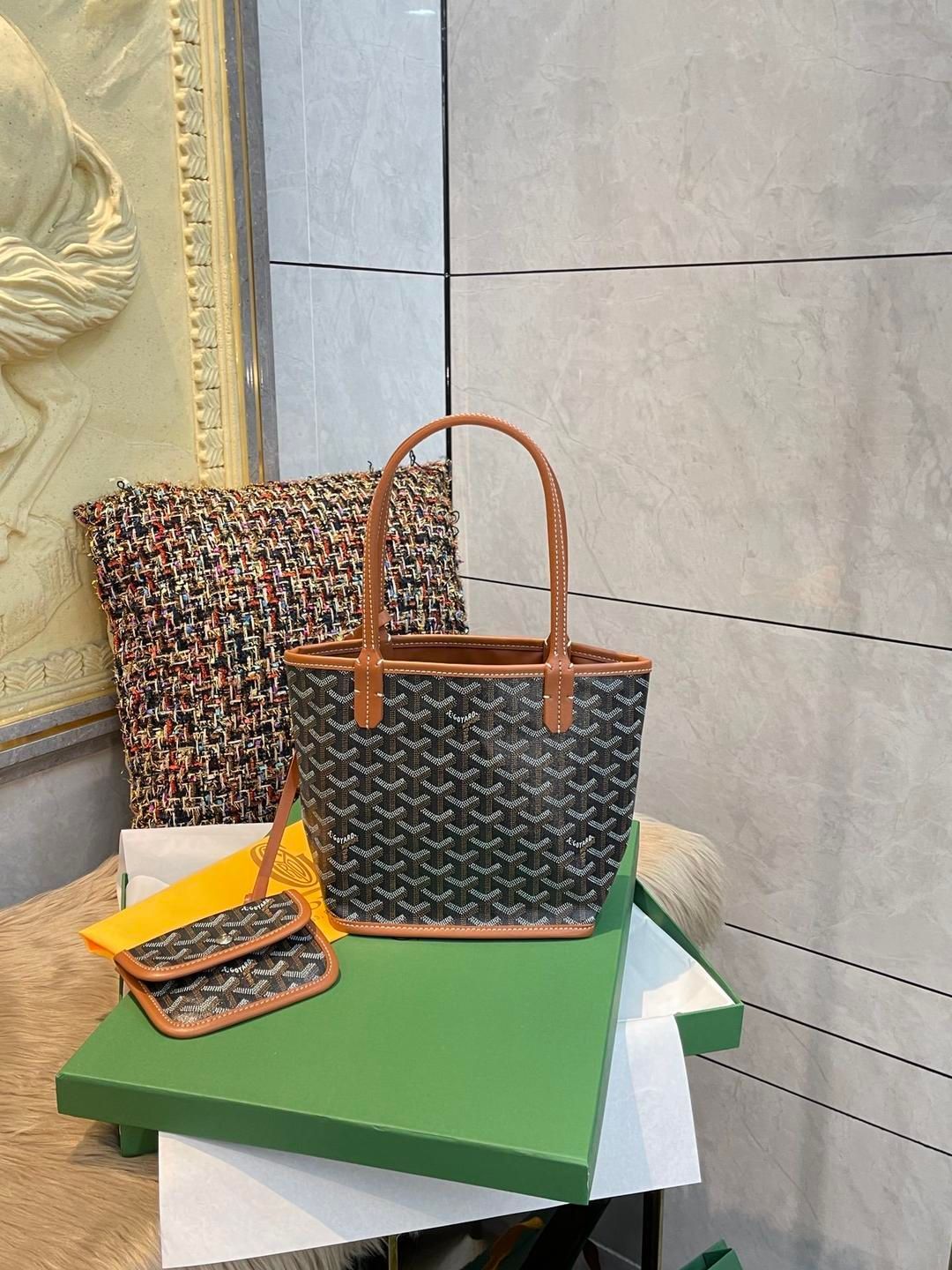 Goyard mini トートバッグ ハンドバッグ