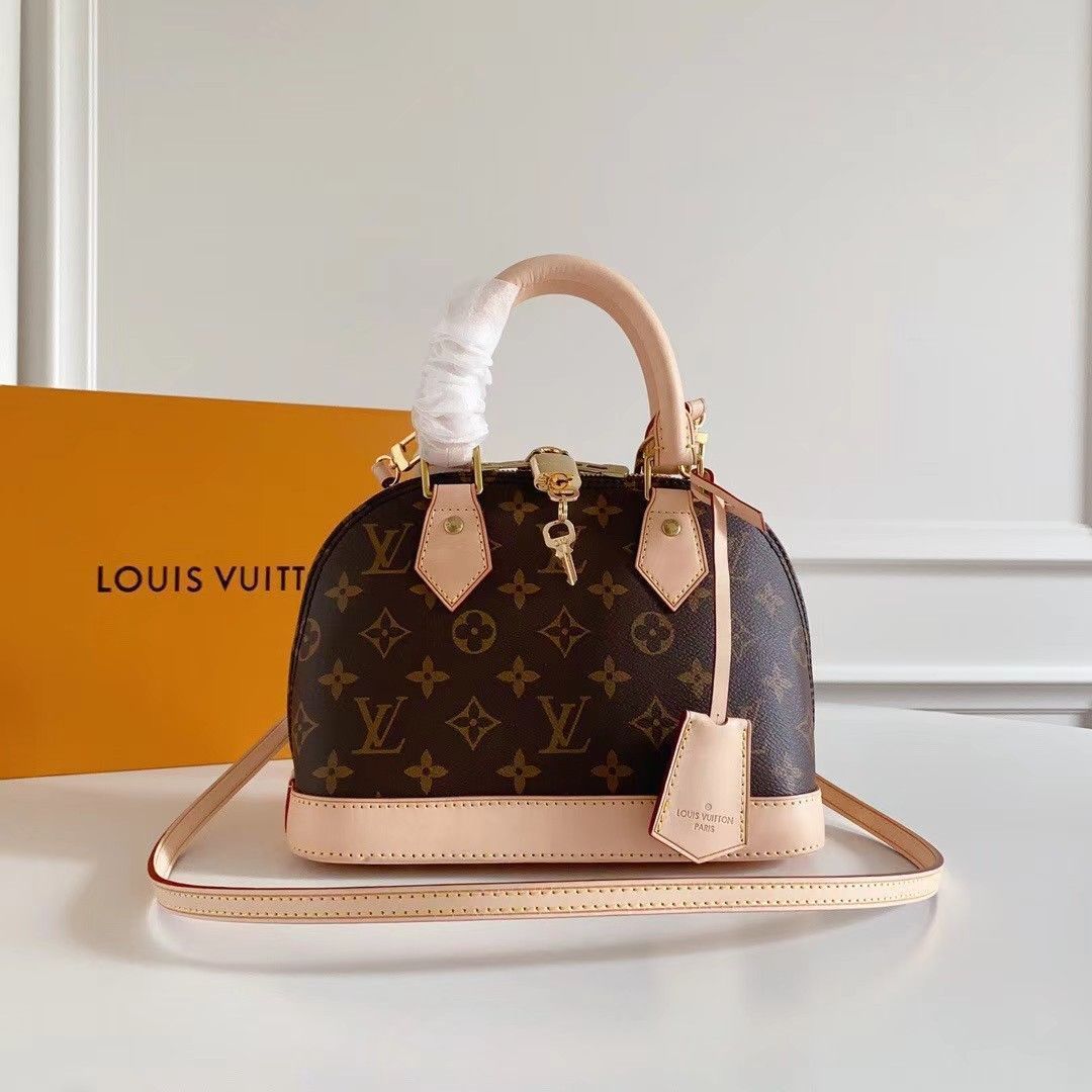 LOUIS VUITTON ハンドバッグ ルイヴィトン ショルダーバッグクロスボディバッグ古い花