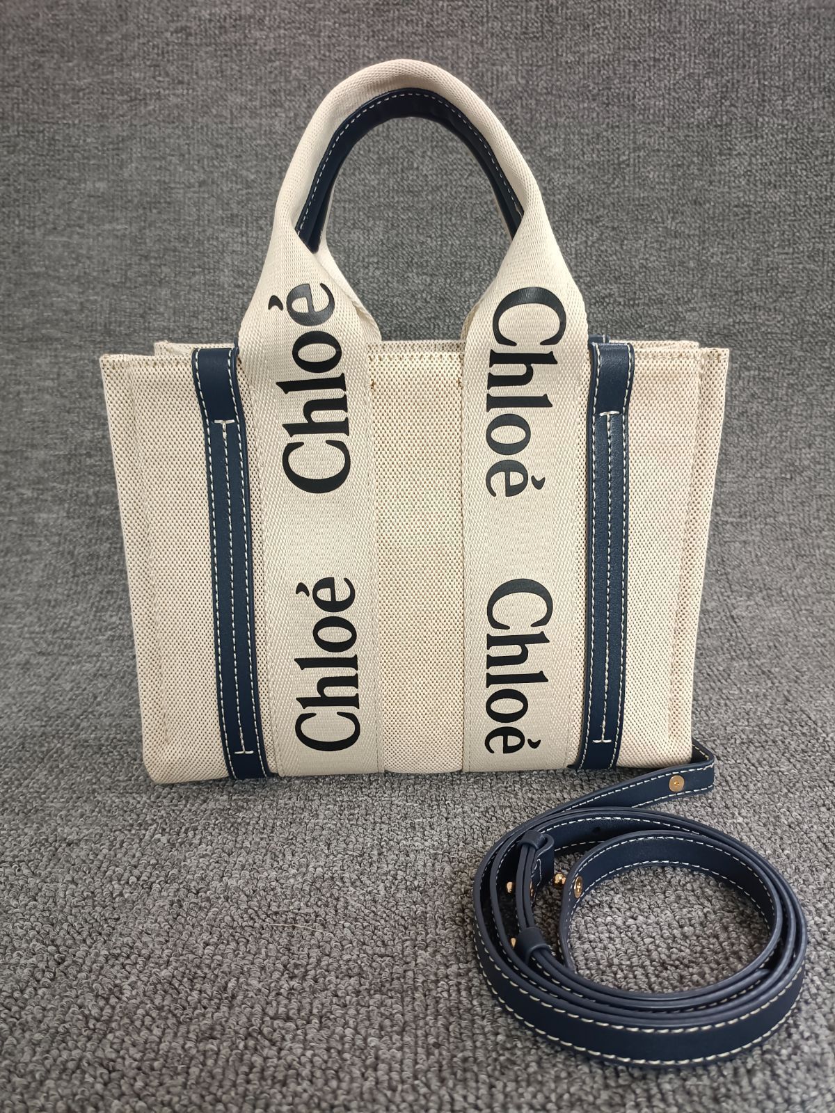 CHLOE クロエ woody ウッディ スモール トートバッグ