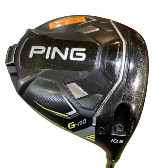 【中古】 ピン G430 MAX 10.5° ドライバー DR ALTA J CB BLACK(DR) (フレックスS) メンズ 男性用 右利き 右用 Cランク ゴルフクラブ