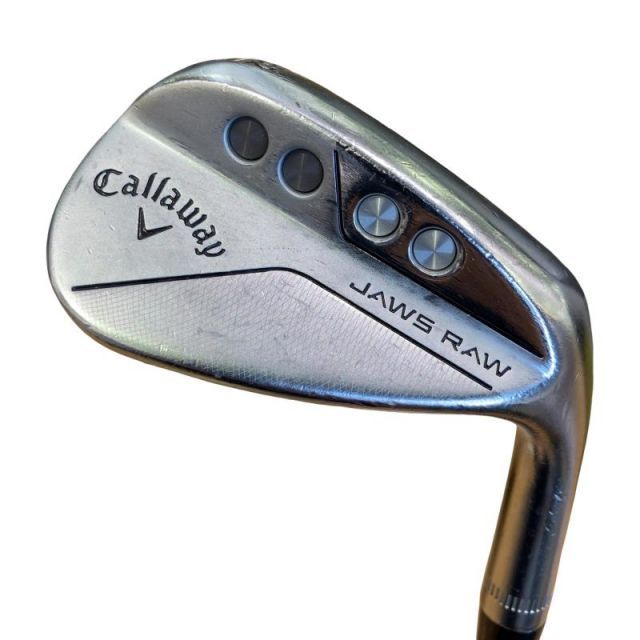 【中古】 キャロウェイ JAWS RAW クロムメッキ 52°/10°S ウェッジ WG 純正特注シャフト (フレックスS) メンズ 男性用 右利き 右用 Cランク ゴルフクラブ