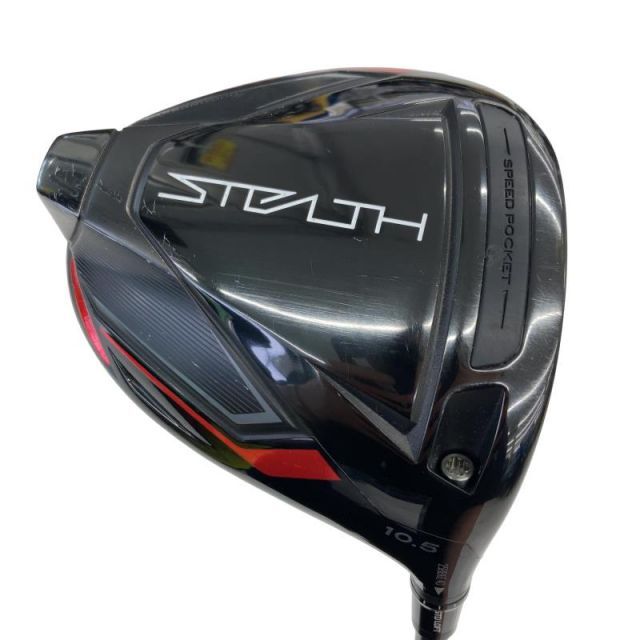 【中古】 テーラーメイド STEALTH 10.5° ドライバー DR リシャフト (フレックスその他) メンズ 男性用 右利き 右用 Cランク ゴルフクラブ