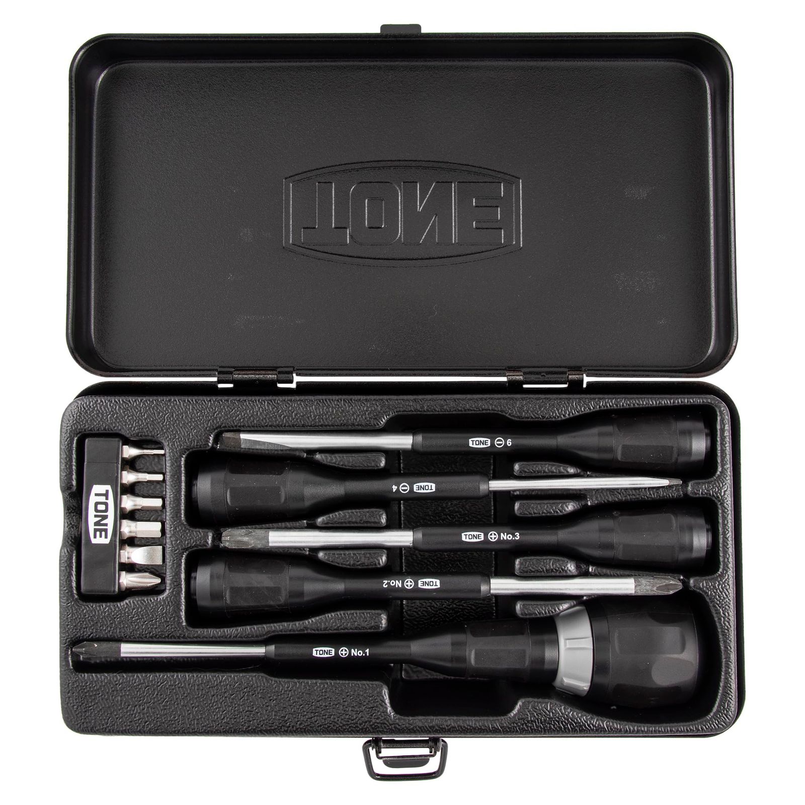 【新品】トネ(TONE) ボールラチェットドライバーセット RDBS11 ビット差込 ブラック 内容11点 e12d9895