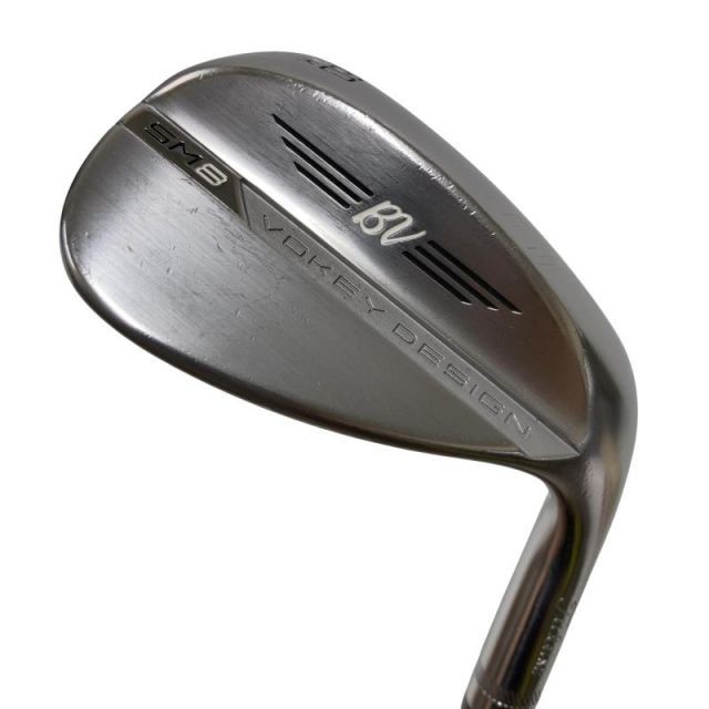 【中古】 タイトリスト VOKEY SPIN MILLED SM8 ツアークロム 60°/14°K ウェッジ WG NS PRO MODUS3 TOUR105 (フレックスS) メンズ 男性用 右利き 右用 Dランク ゴルフクラブ