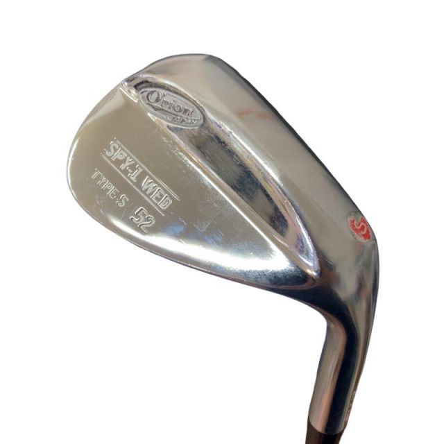 【中古】 ORION(オライオン) SPY-1 WED TYPE-S(メッキ仕上げ) 52° ウェッジ WG 純正特注シャフト (フレックスその他) メンズ 男性用 右利き 右用 Cランク ゴルフクラブ