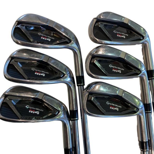 【中古】 テーラーメイド M4(2021) 6S アイアンセット IR KBS MAX (フレックスS) メンズ 男性用 右利き 右用 Cランク ゴルフクラブ