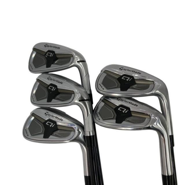 【中古】 テーラーメイド Qi MAX(2026) 6S アイアンセット IR REAX 75(Qi4D IR) (フレックスS) メンズ 男性用 右利き 右用 Bランク ゴルフクラブ