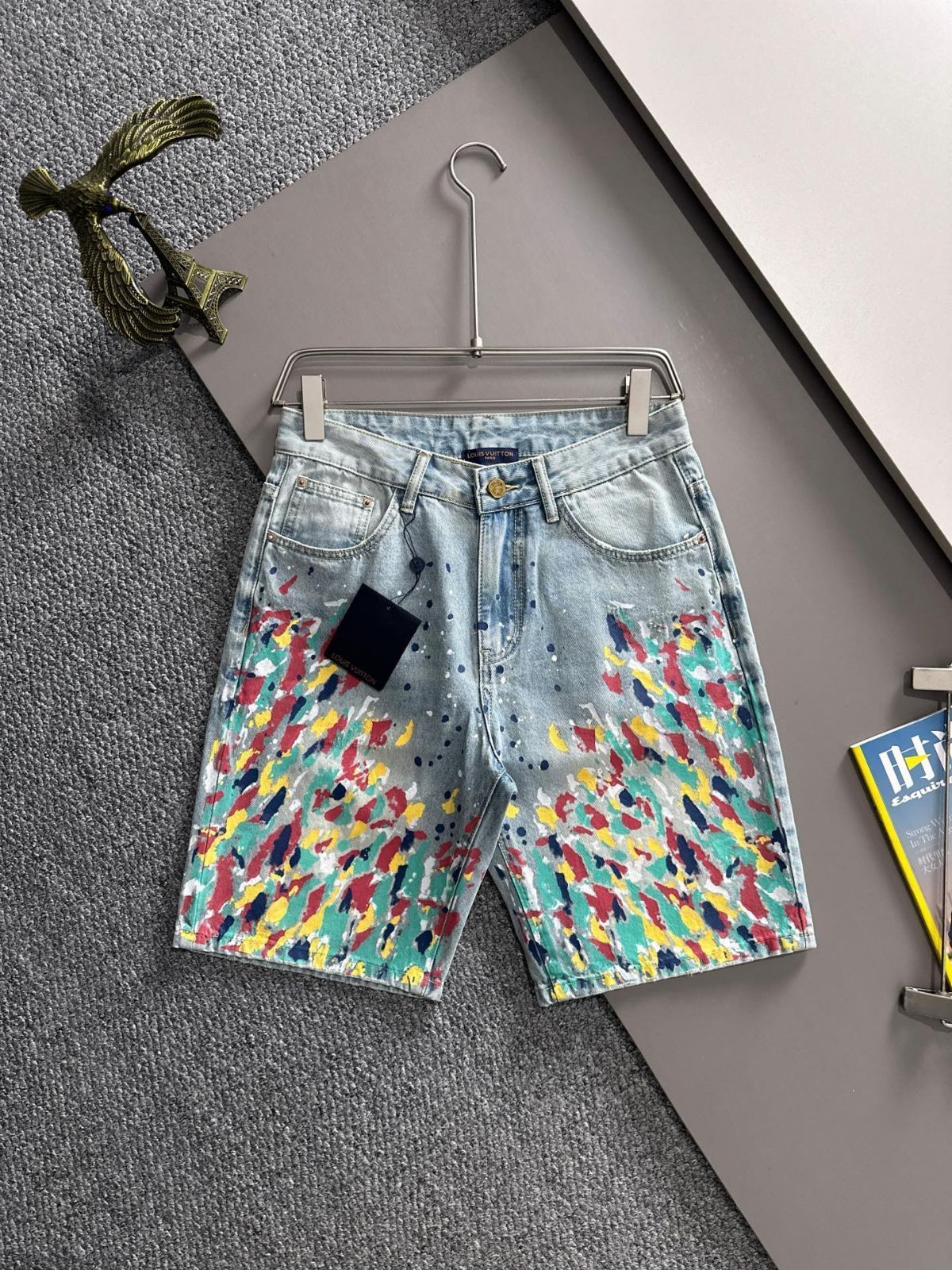 【今日特価】LV 2025SS Denim Shorts (日本産デニム使用)