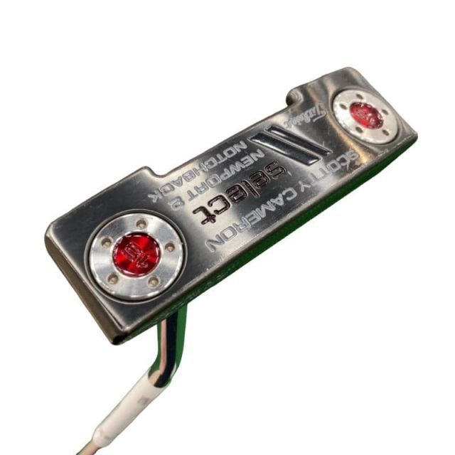 【中古】 タイトリスト SCOTTY CAMERON select NEWPORT 2 NOTCHBACK 34インチ パター PT スチール (フレックスその他) メンズ 男性用 右利き 右用 Cランク ゴルフクラブ