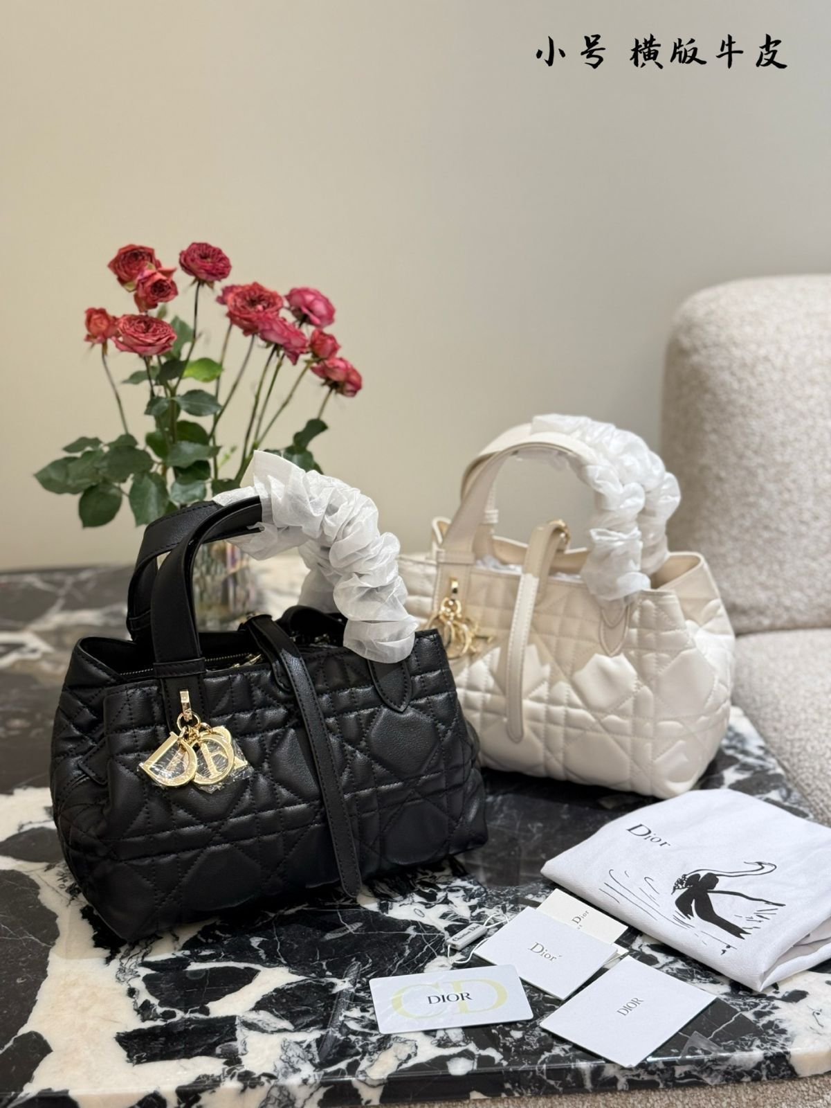 DIOR ヴァーティカル トゥジュール バッグ ? 26cm [本日特価|新品未使用品]-WT0輸入