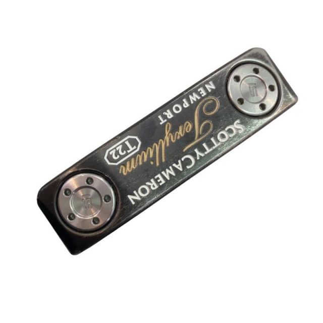 【中古】 タイトリスト SCOTTY CAMERON Teryllium T22 NEWPORT 34インチ パター PT スチール (フレックスその他) メンズ 男性用 右利き 右用 Cランク ゴルフクラブ