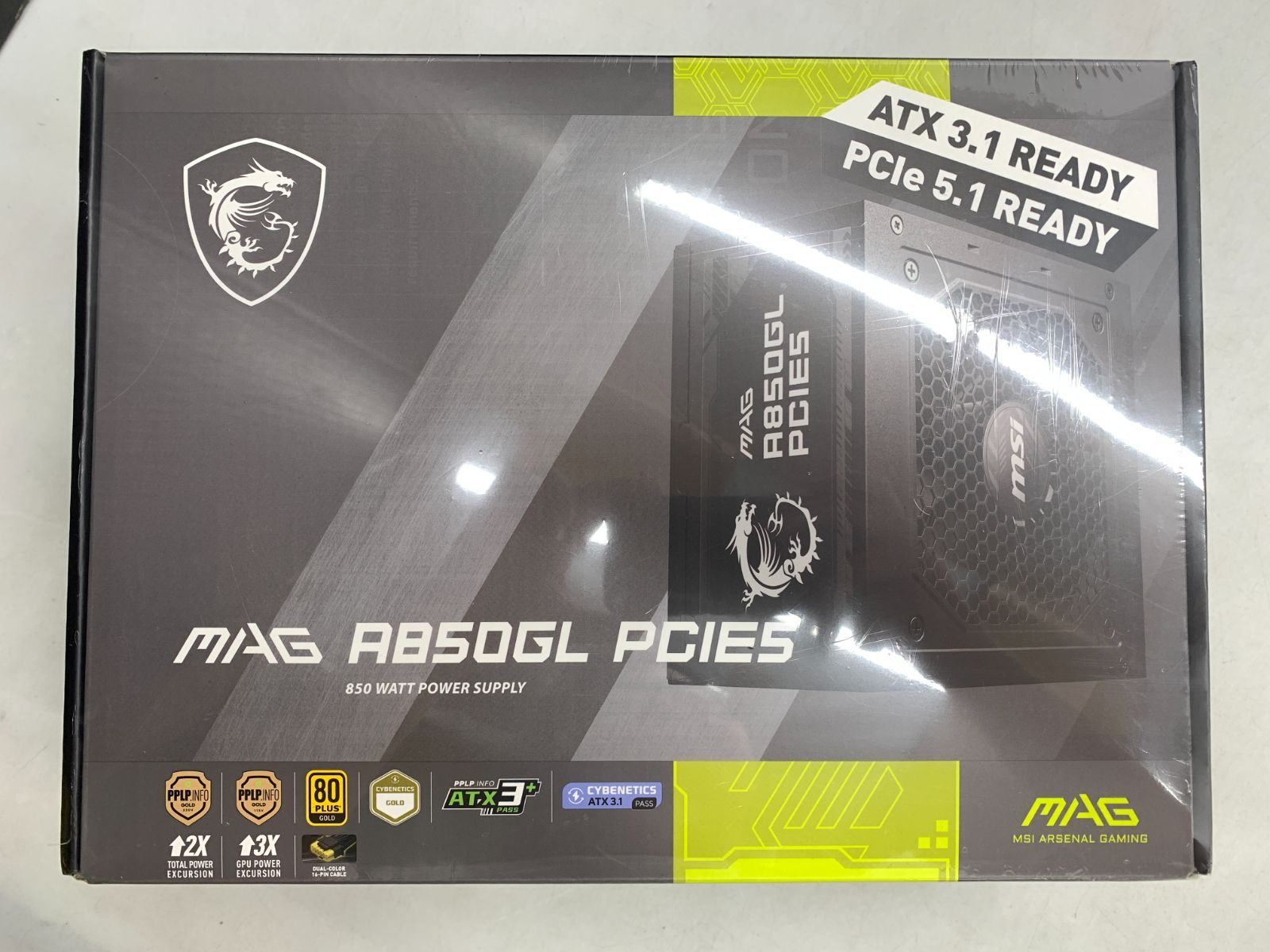 未開封 電源ユニット MAG A850GL PCIE5