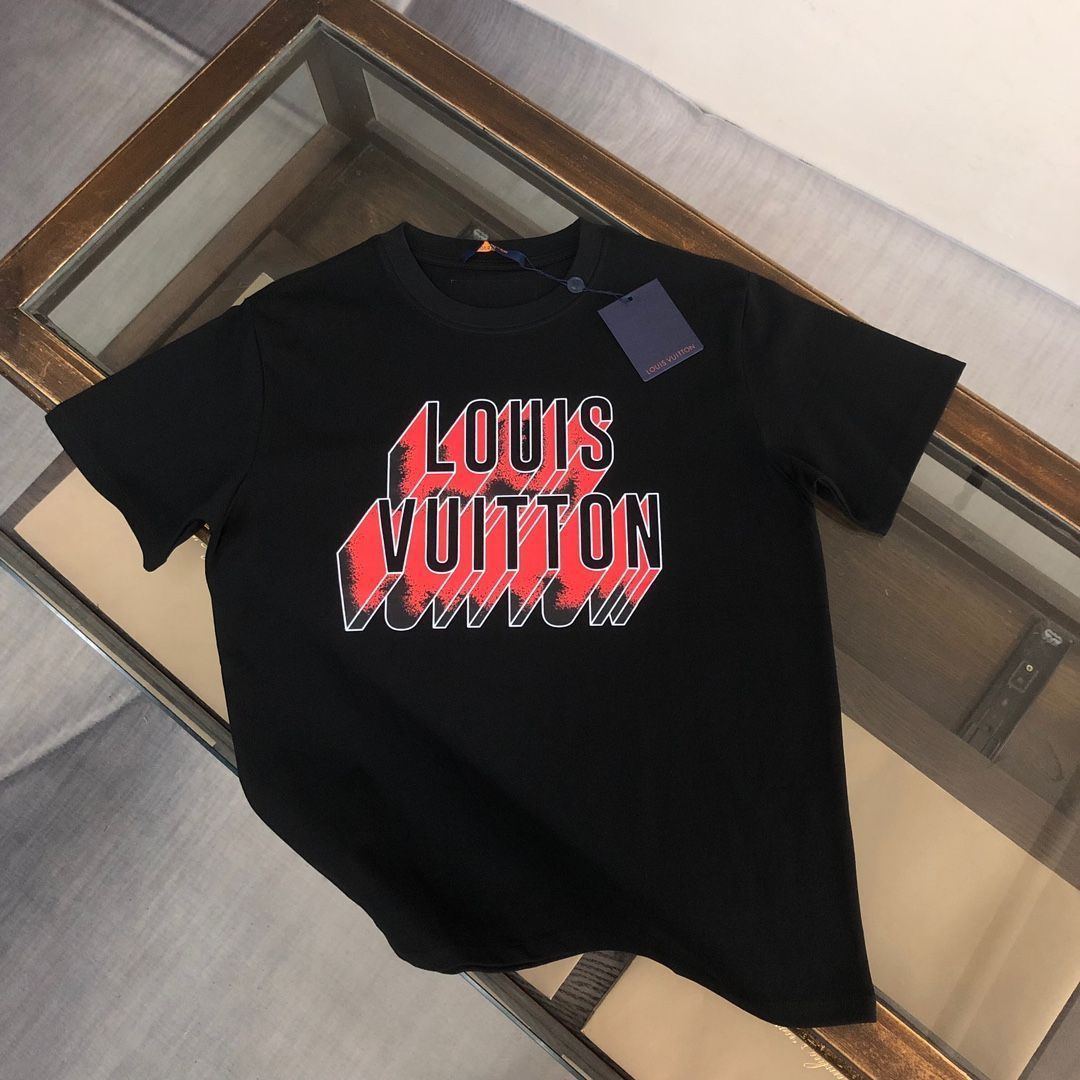 【本日限定特価】Louis Vuitton 春夏 ロゴプリントTシャツ [本日特価|新品未使用品]