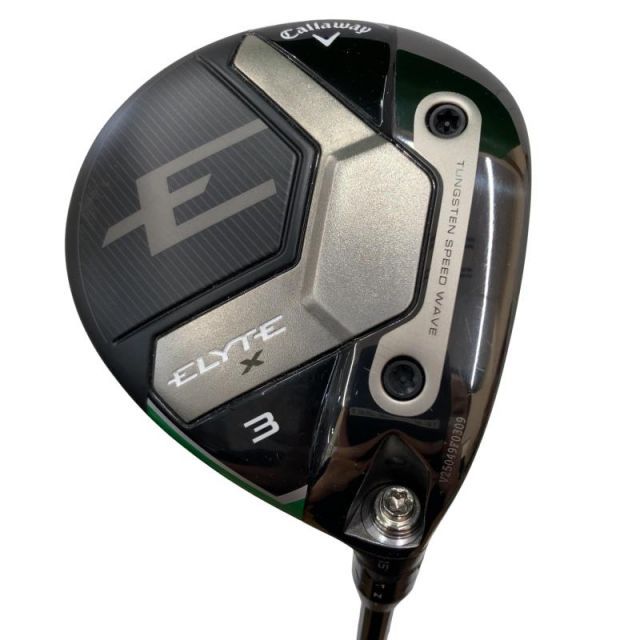 【中古】 キャロウェイ ELYTE X 3W フェアウェイウッド FW VENTUS GREEN 50 for CW(ELYTE FW) (フレックスSR) メンズ 男性用 右利き 右用 Cランク ゴルフクラブ