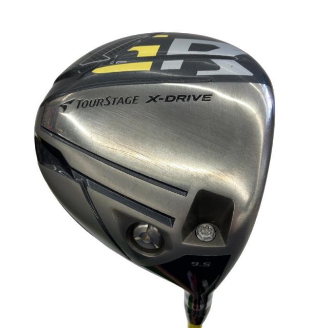 【中古】 ブリヂストン TOURSTAGE X-DRIVE GR(2014) 9.5° ドライバー DR Tour AD MT-6 (フレックスS) メンズ 男性用 右利き 右用 Cランク ゴルフクラブ