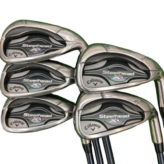 【中古】 キャロウェイ STEELHEAD XR 6S アイアンセット IR XR(STEELHEAD) (フレックスS) メンズ 男性用 右利き 右用 Cランク ゴルフクラブ