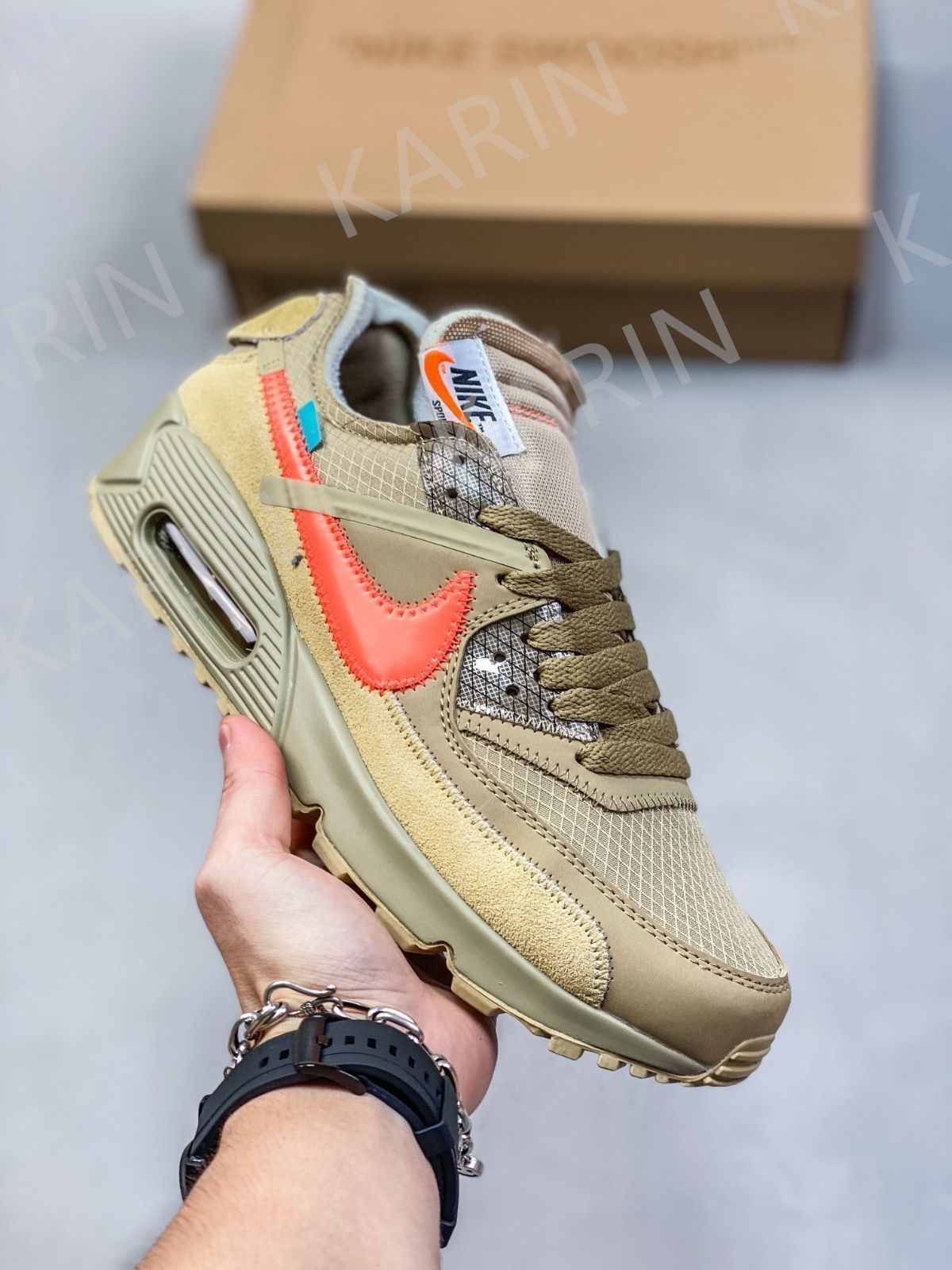 NIKE オフ-ホワイト × ナイキ エア マックス 90 