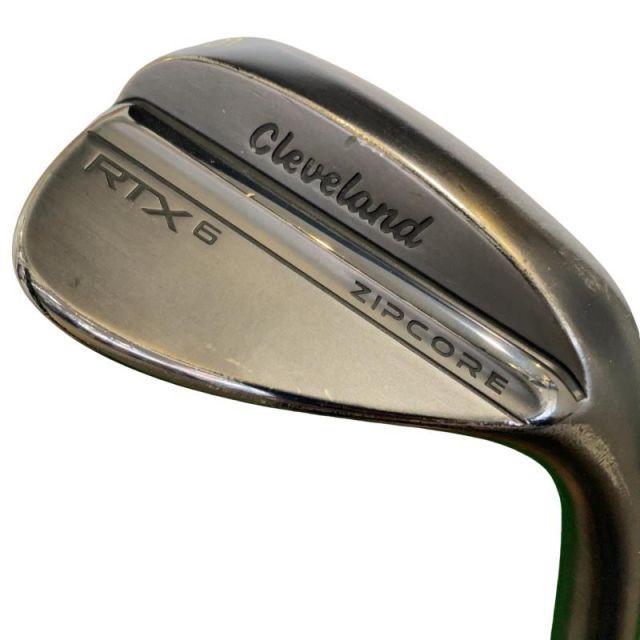 【中古】 クリーブランド Cleveland RTX-6 ZIPCORE ブラックサテン 56°/10° MID ウェッジ WG Dynamic Gold (フレックスS) メンズ 男性用 右利き 右用 Cランク ゴルフクラブ