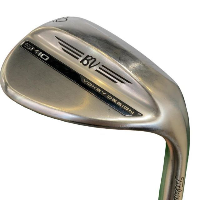 【中古】 タイトリスト VOKEY SPIN MILLED SM10 ツアークロム 60°/04°T ウェッジ WG Dynamic Gold (フレックスS) メンズ 男性用 右利き 右用 Cランク ゴルフクラブ