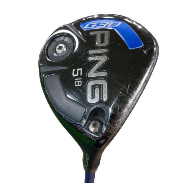 【中古】 ピン G30 5W フェアウェイウッド FW TFC 390(フェアウェイ) (フレックスR) メンズ 男性用 右利き 右用 Cランク ゴルフクラブ